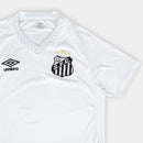Camisa Santos I 25/26 s/n Torcedor Umbro Masculina - Branco+Cinza