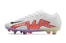 Chuteira Nike Mercurial Vapor XV Elite SG Campo - Branca e Vermelha