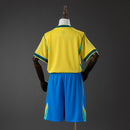 Kit Infantil Seleção Brasileira Amarela 26/27