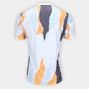 Camisa Real Madrid 25/26 Pré Jogo Adidas Masculina - Branco+Laranja