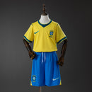 Kit Infantil Seleção Brasileira Amarela 26/27