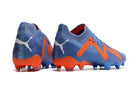 Chuteira Puma Future Ultimate Campo - Azul e Laranja