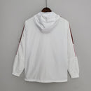 Corta-vento Manchester United Adidas - Branco