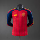 Camisa Seleção Espanha 2026 Manga Longa - Jogador