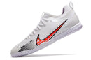 Chuteira Nike Air Zoom Mercurial Vapor XV Pro Futsal - Branco e Laranja