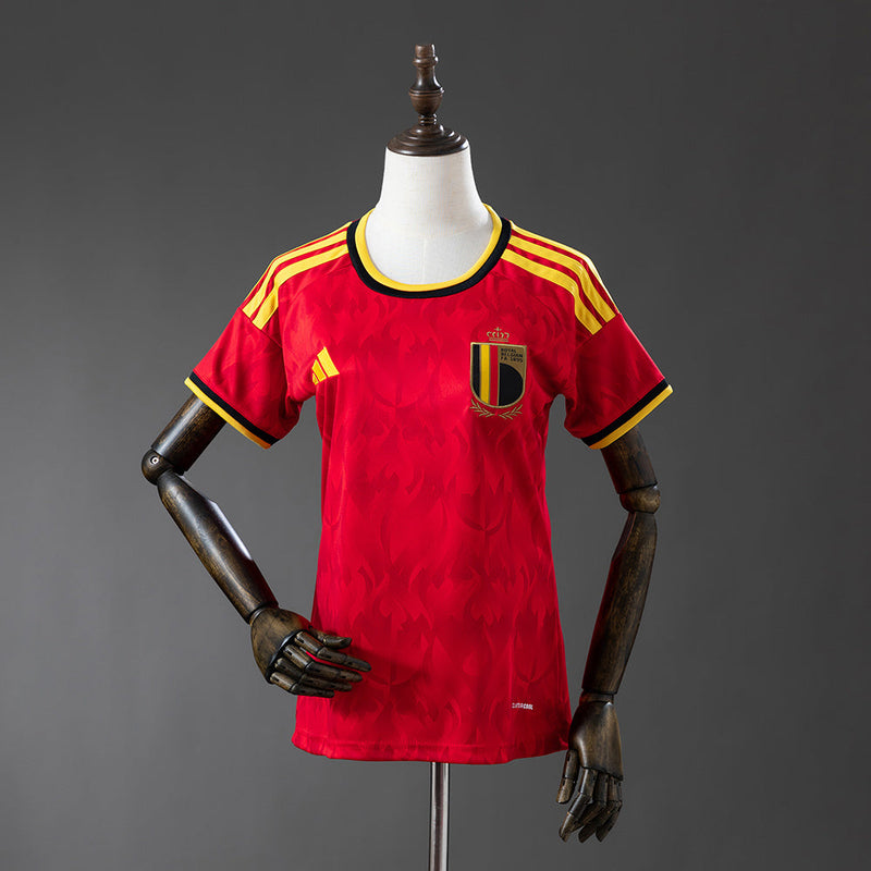 Camisa Seleção Bélgica 2026 Feminina - Torcedor